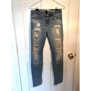 Road to Awe Ripped Skinny Jeans